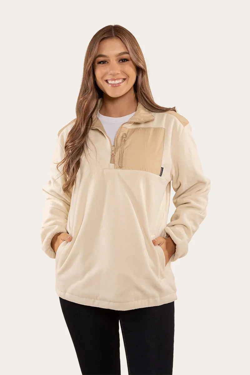 Cruze Womens Reversible Jacket - Dark Sand