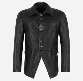 DAMIEN Men's Leather Blazer Soft Leather Coat