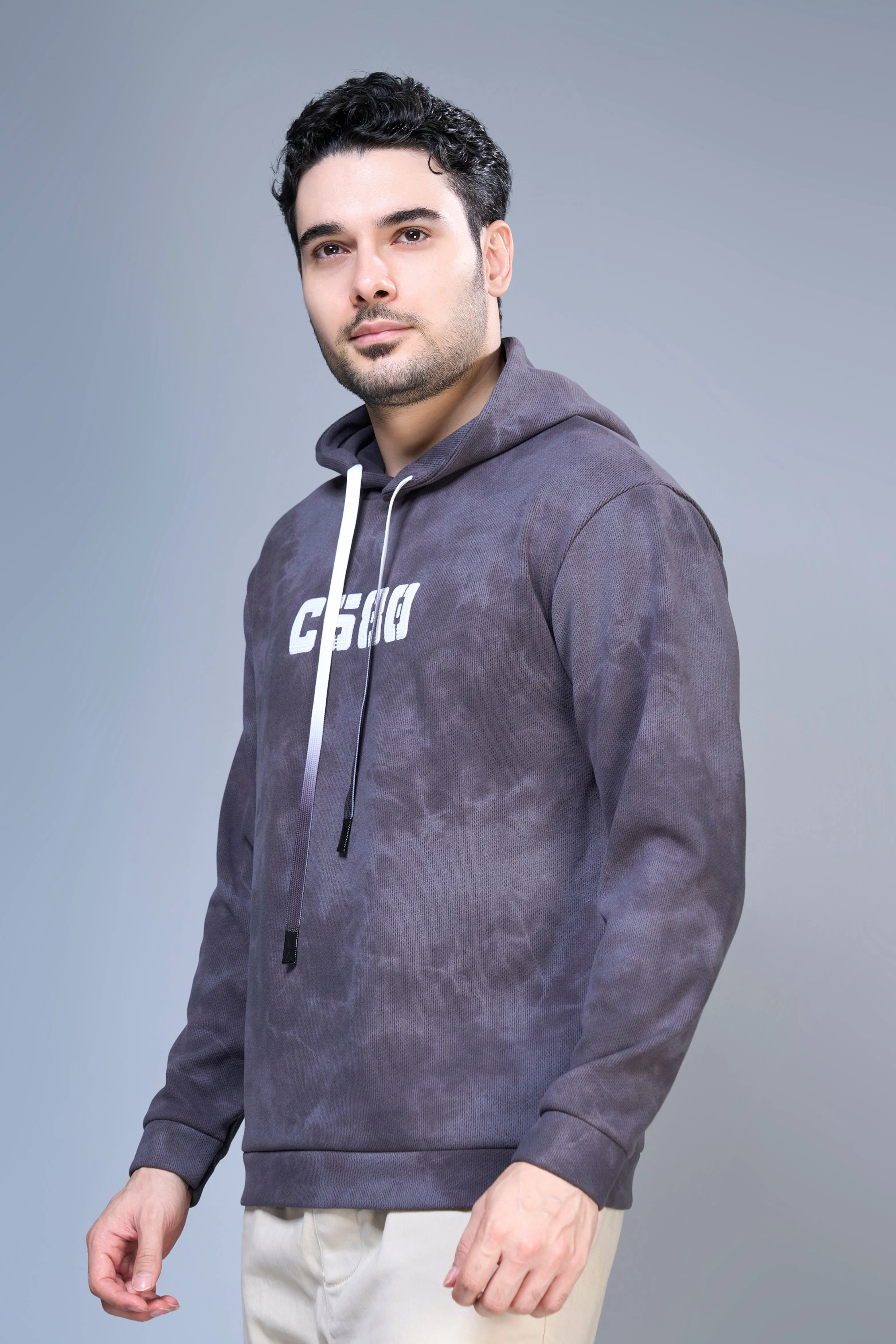 Dark Grey - Smoky Hoodie