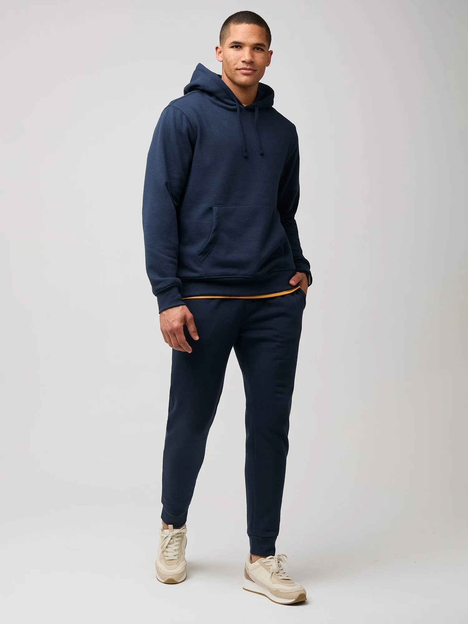 Dark Navy Pullover Hoodie