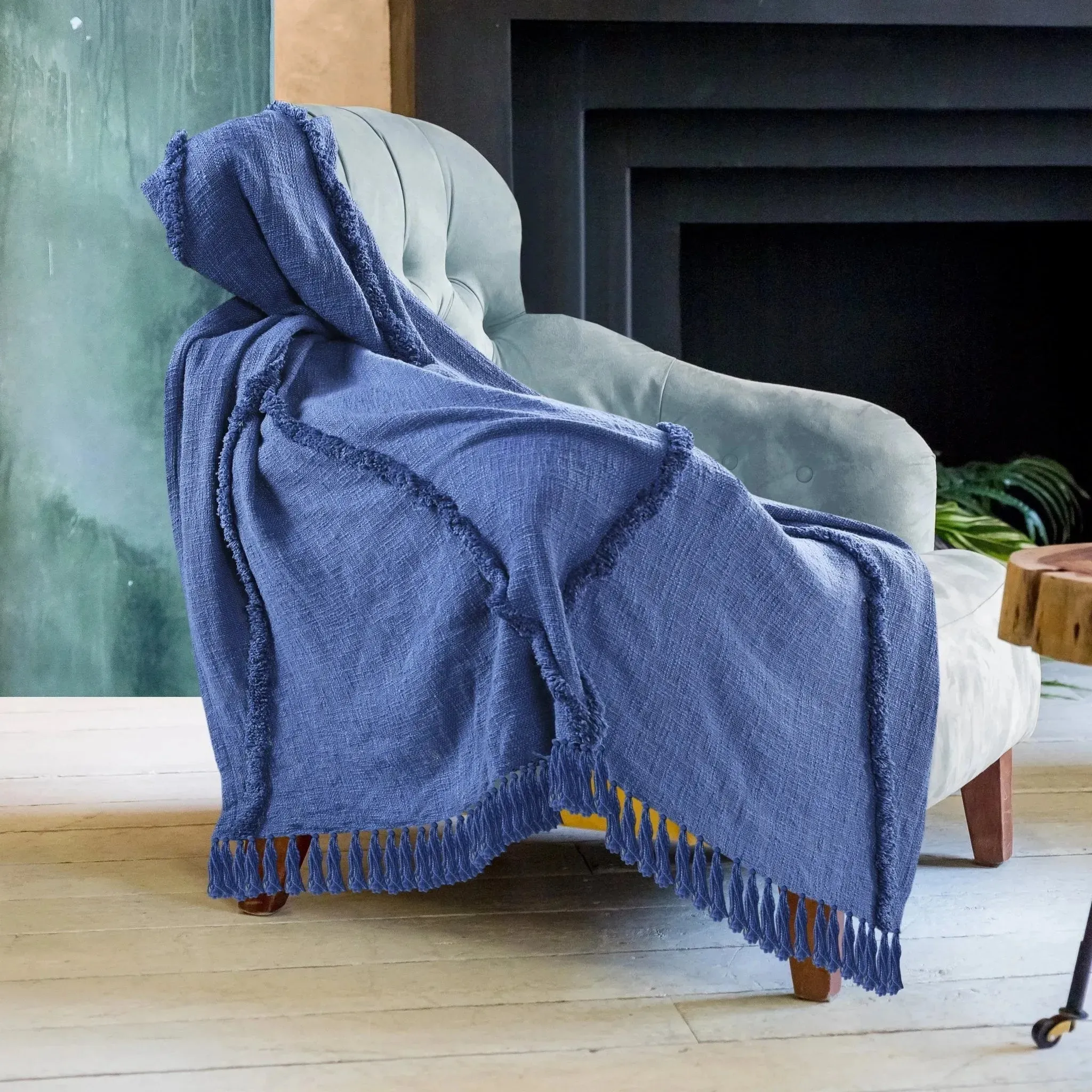 Diamond Lr80196 Galaxy Blue Throw Blanket