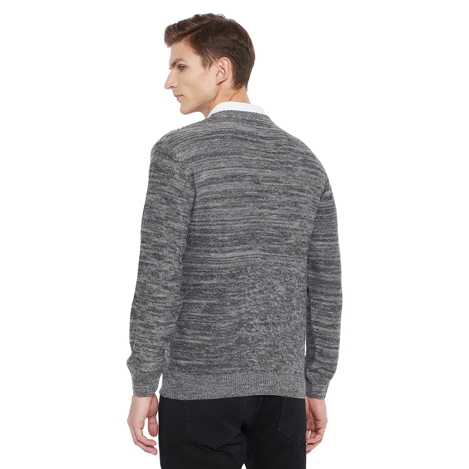 Duke Stardust Men Full Sleeve V Neck Sweater (SDS581)