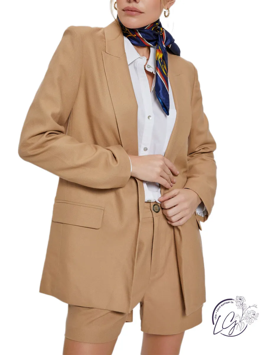 Effortless Drape Blazer