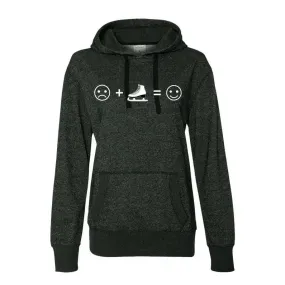 Emoji Women's French Terry Glitter Hoodie