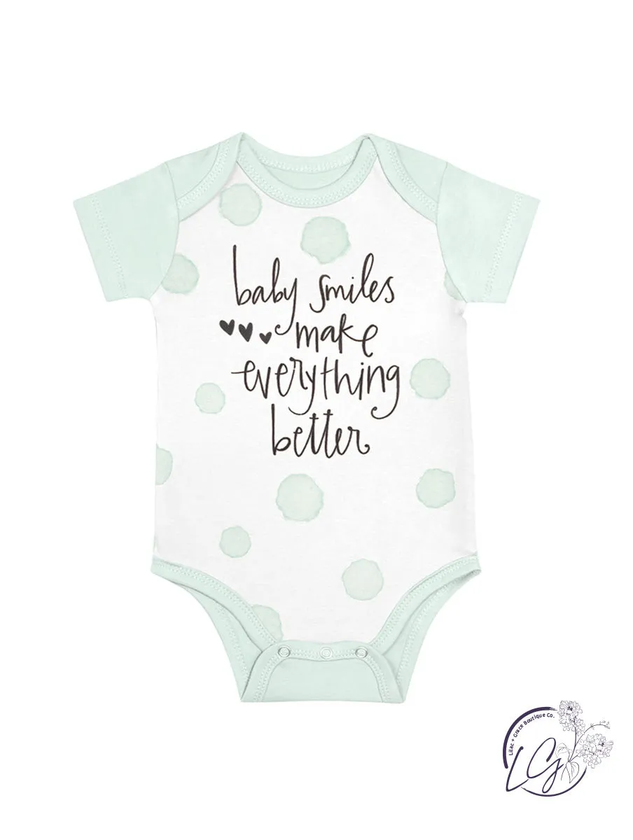 Endearing Sentiment Baby Onesies