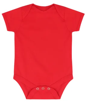 Essential short-sleeved bodysuit | Red