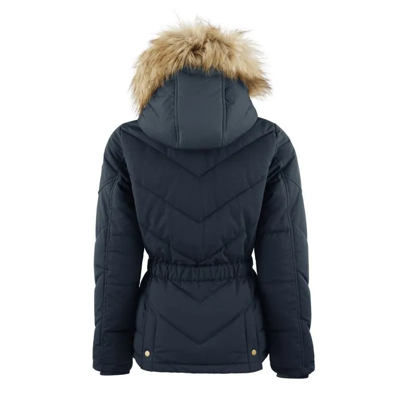 Fairfax & Favor Charlotte Padded Ladies Jacket - Navy Blue