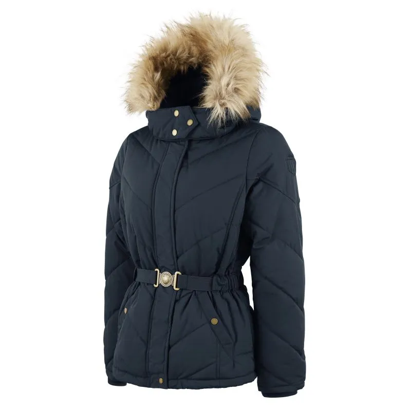 Fairfax & Favor Charlotte Padded Ladies Jacket - Navy Blue