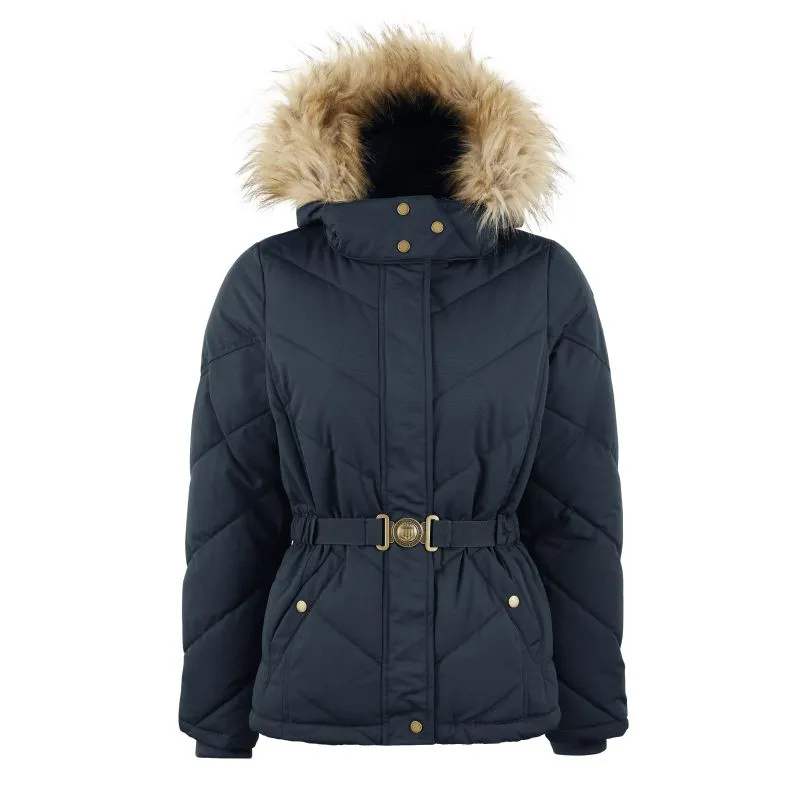 Fairfax & Favor Charlotte Padded Ladies Jacket - Navy Blue