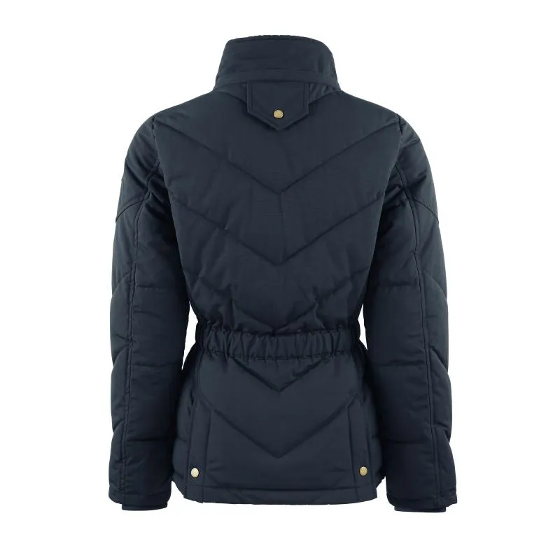 Fairfax & Favor Charlotte Padded Ladies Jacket - Navy Blue