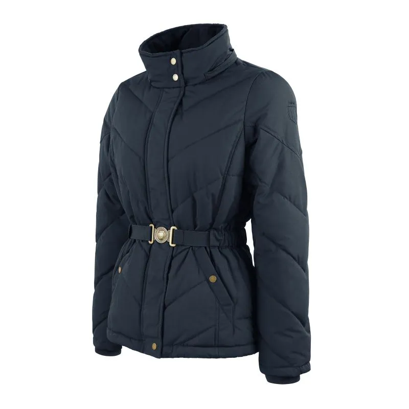 Fairfax & Favor Charlotte Padded Ladies Jacket - Navy Blue