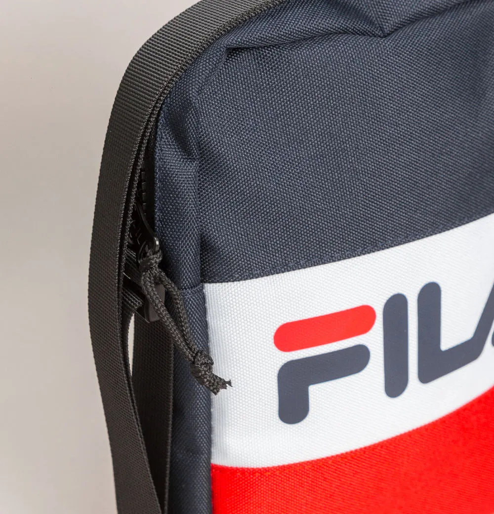 Fila Vintage Rizzo Small Cross Body Bag Navy