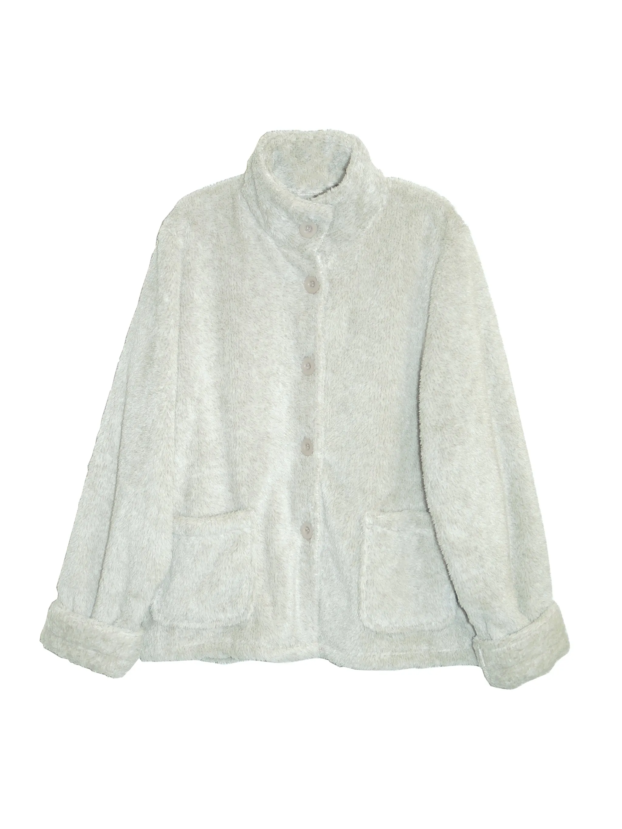 Fleece Plus Size Bed Jacket