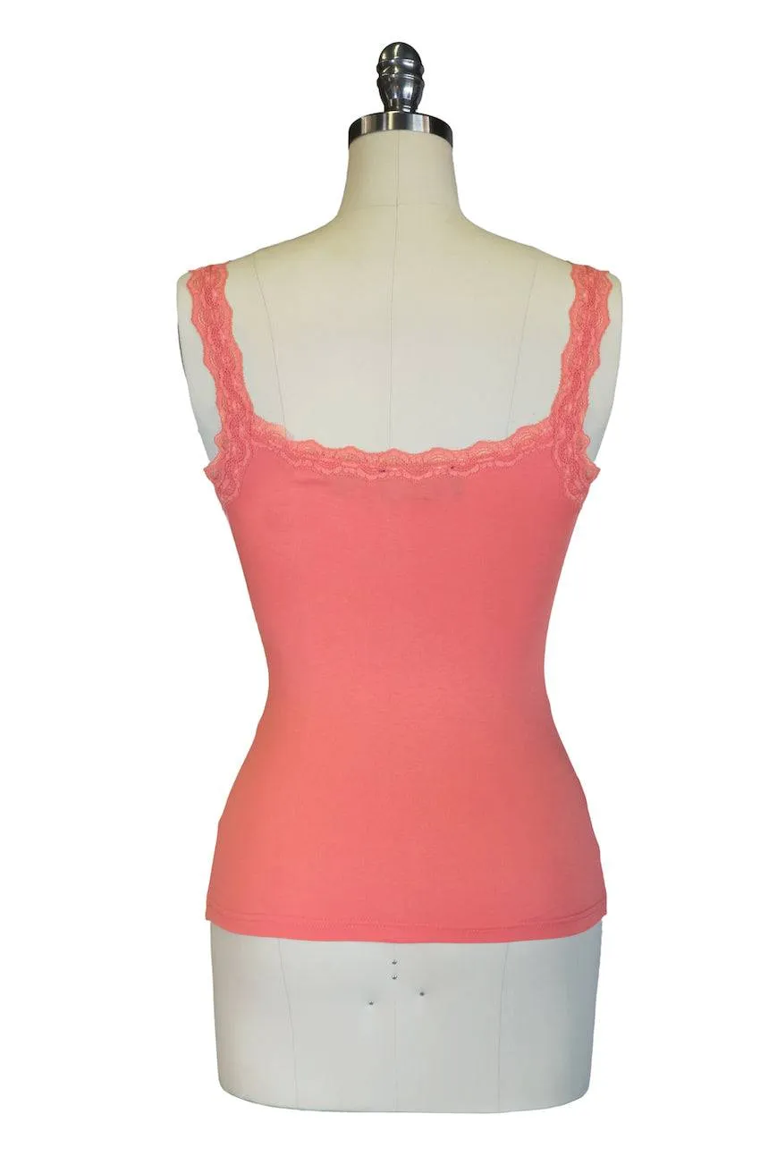 Follies D'Amour Singlet (Peach Pink)