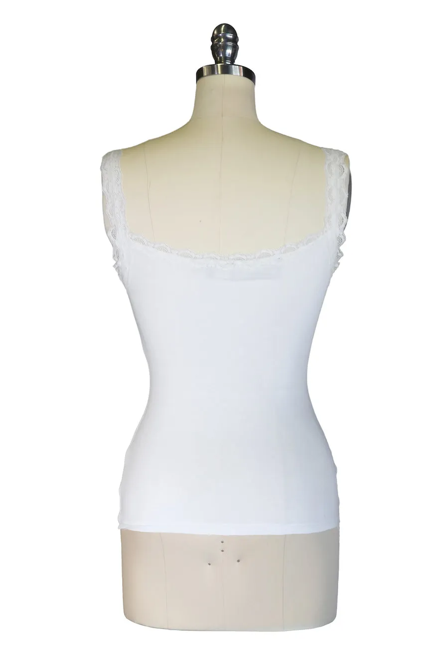 Follies D'Amour Singlet (White)