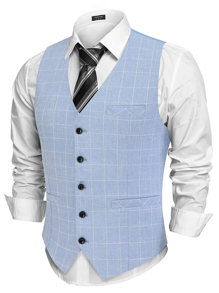 Formal Slim Fit Suit Vest (US Only)