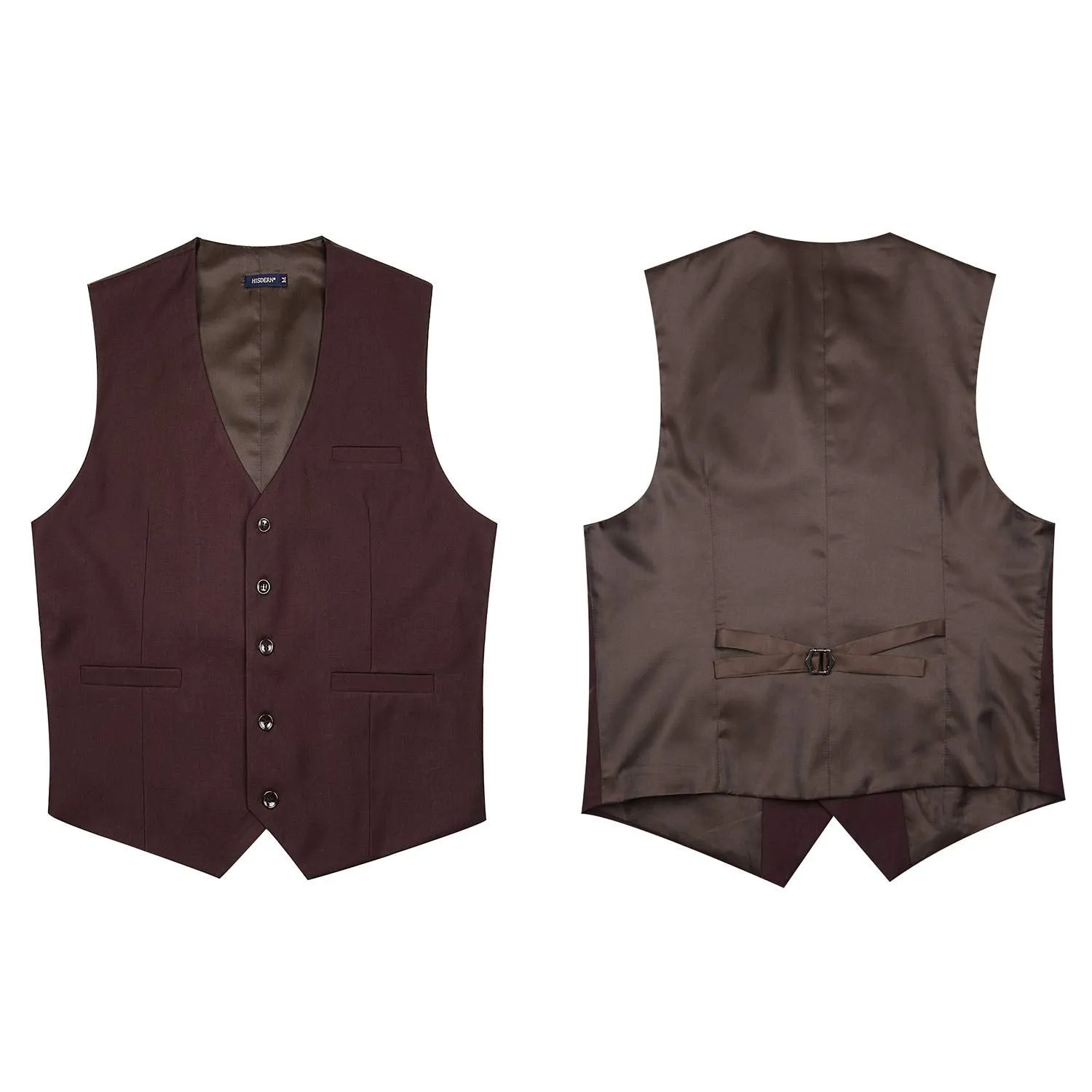 Formal Suit Vest - BROWN