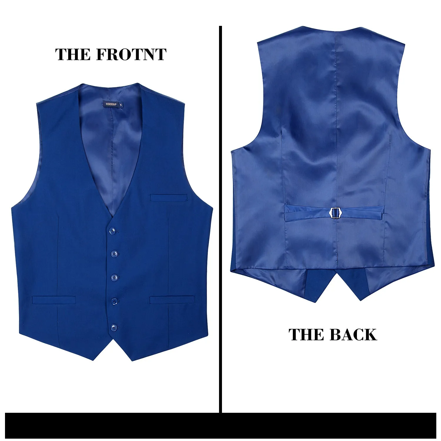 Formal Suit Vest - NAVY BLUE 1