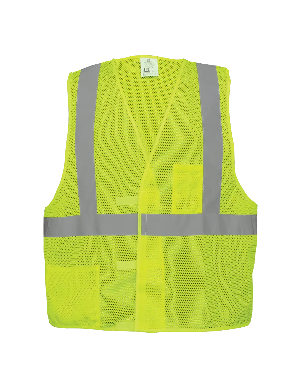 FrogWear® HV Lightweight Mesh Polyester Safety Vest - GLO-001V