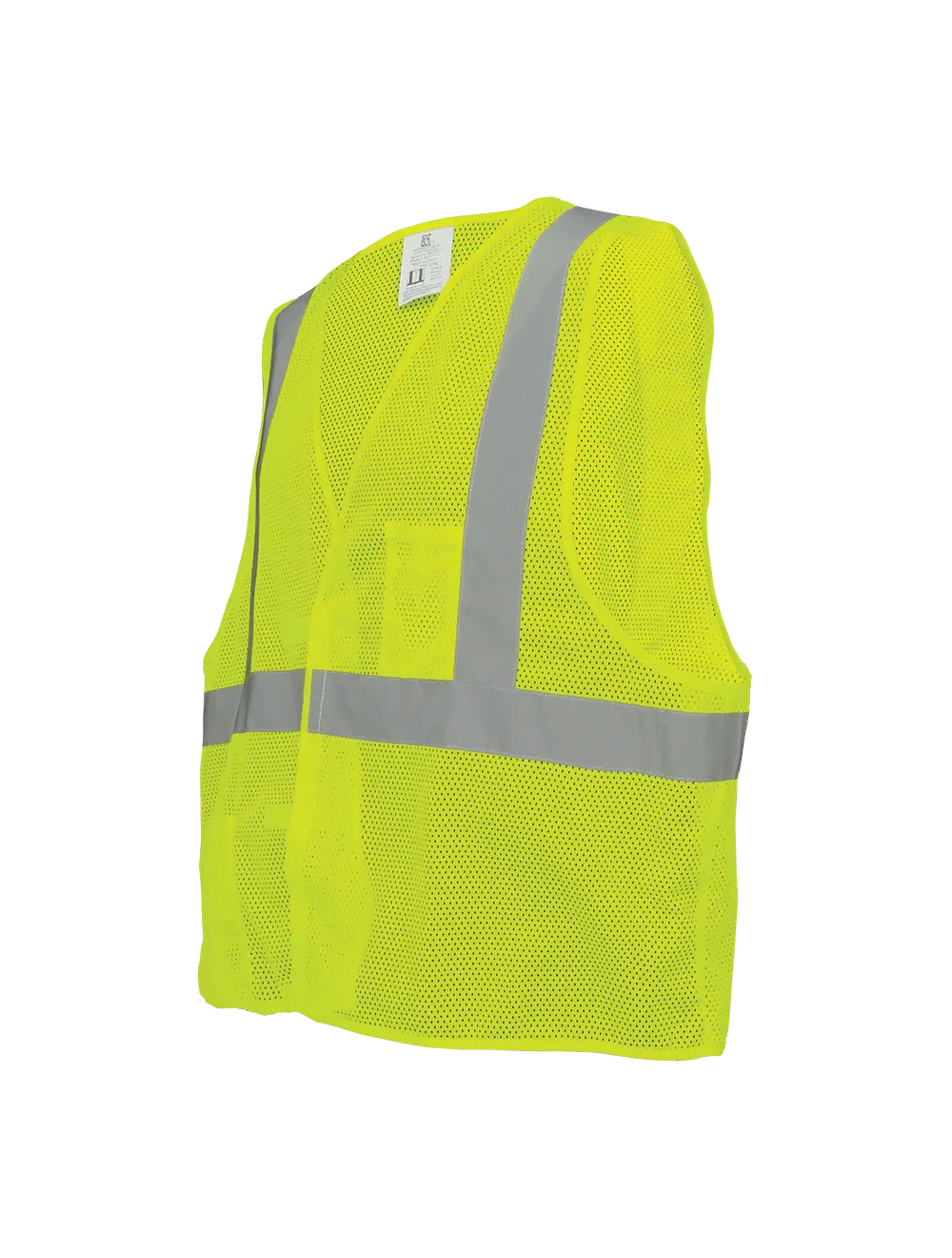 FrogWear® HV Lightweight Mesh Polyester Safety Vest - GLO-001V