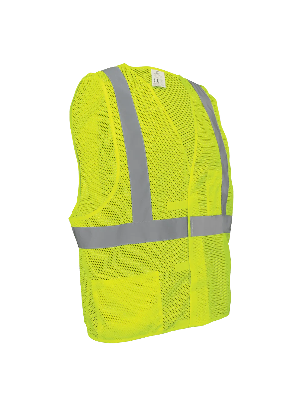 FrogWear® HV Lightweight Mesh Polyester Safety Vest - GLO-001V