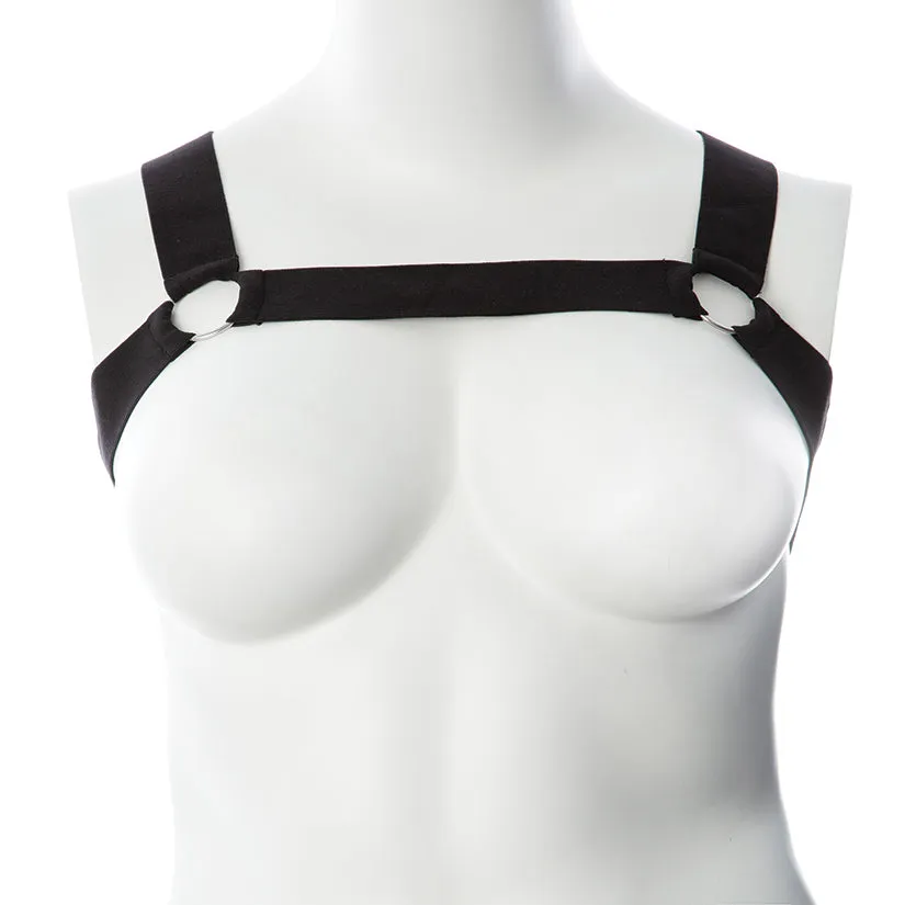 Gender Fluid Mason Harness - XL-XXXL Black