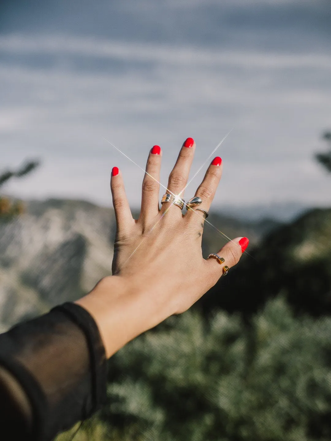 Golden Ivory Ring