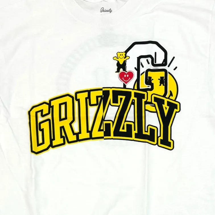 Grizzly x SmileyWorld School Of Happiness Graphic T-shirt