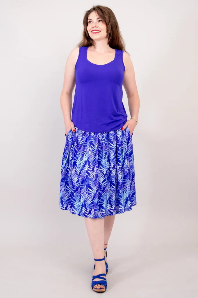 Hazel Skirt, Palma, Linen Bamboo