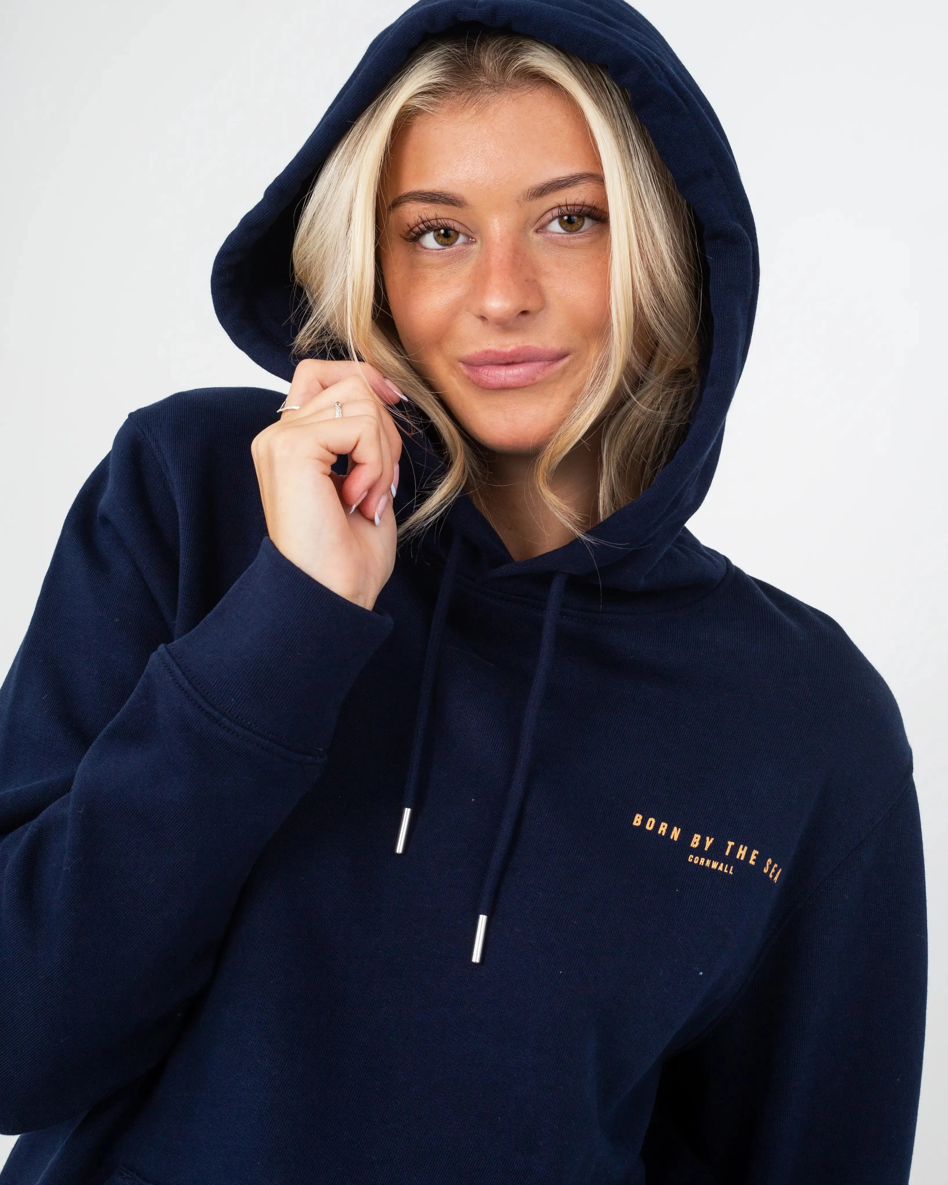 Headland Hoodie in French Navy