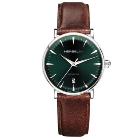 Herbelin Inspiration Automatic Men's Green Watch 1647AP16BR