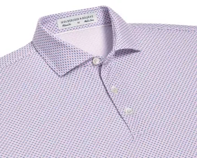 Holderness & Bourne The Simmons Shirt: White/Aberdeen Blue/Scotch Pink