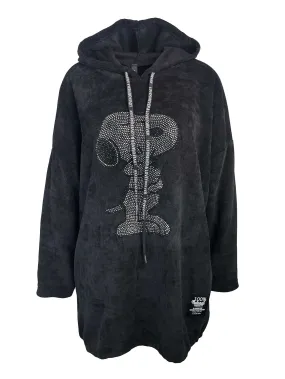 Hoodie Snoopy schwarz