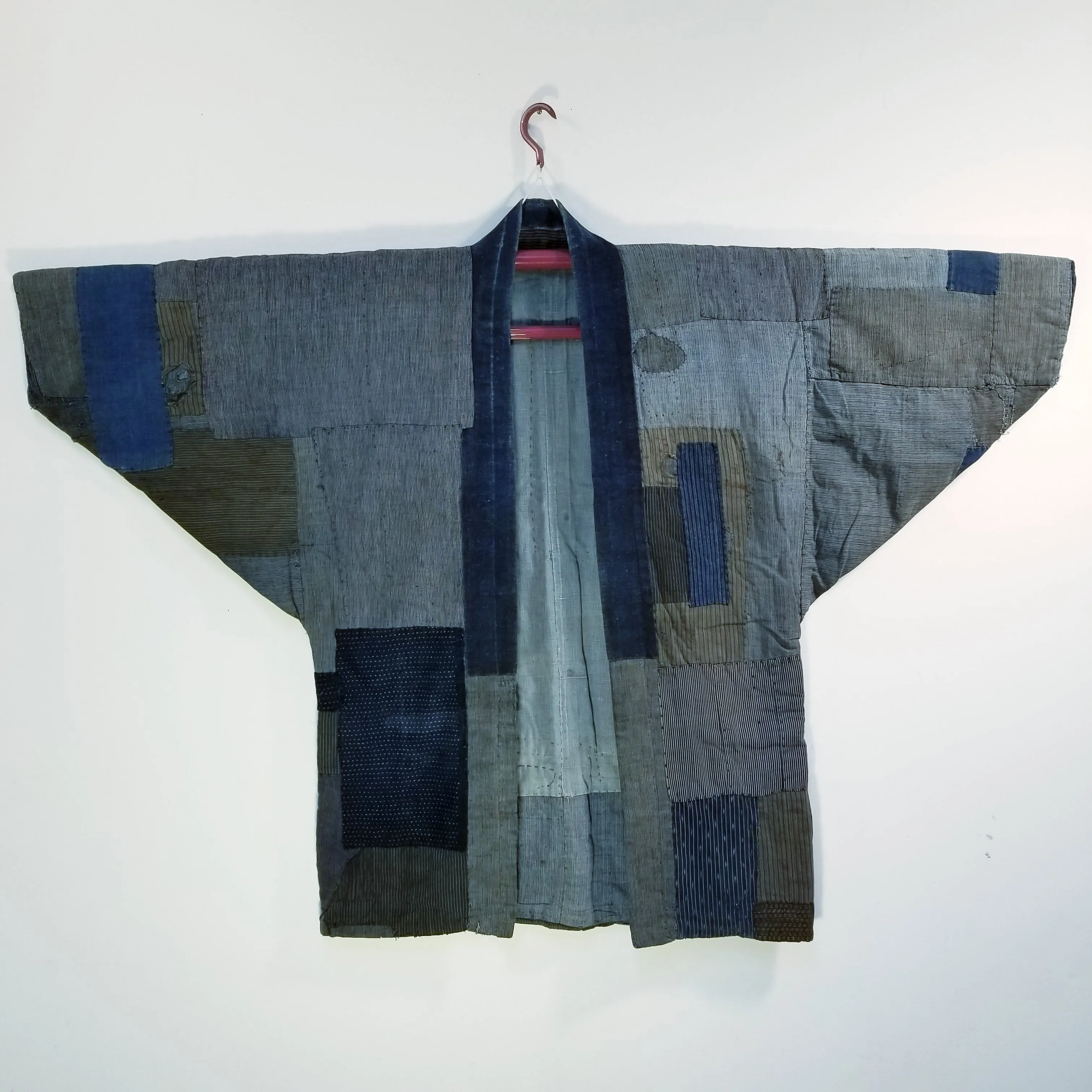 Japanese Boro Patchwork Sashiko Noragi Jacket