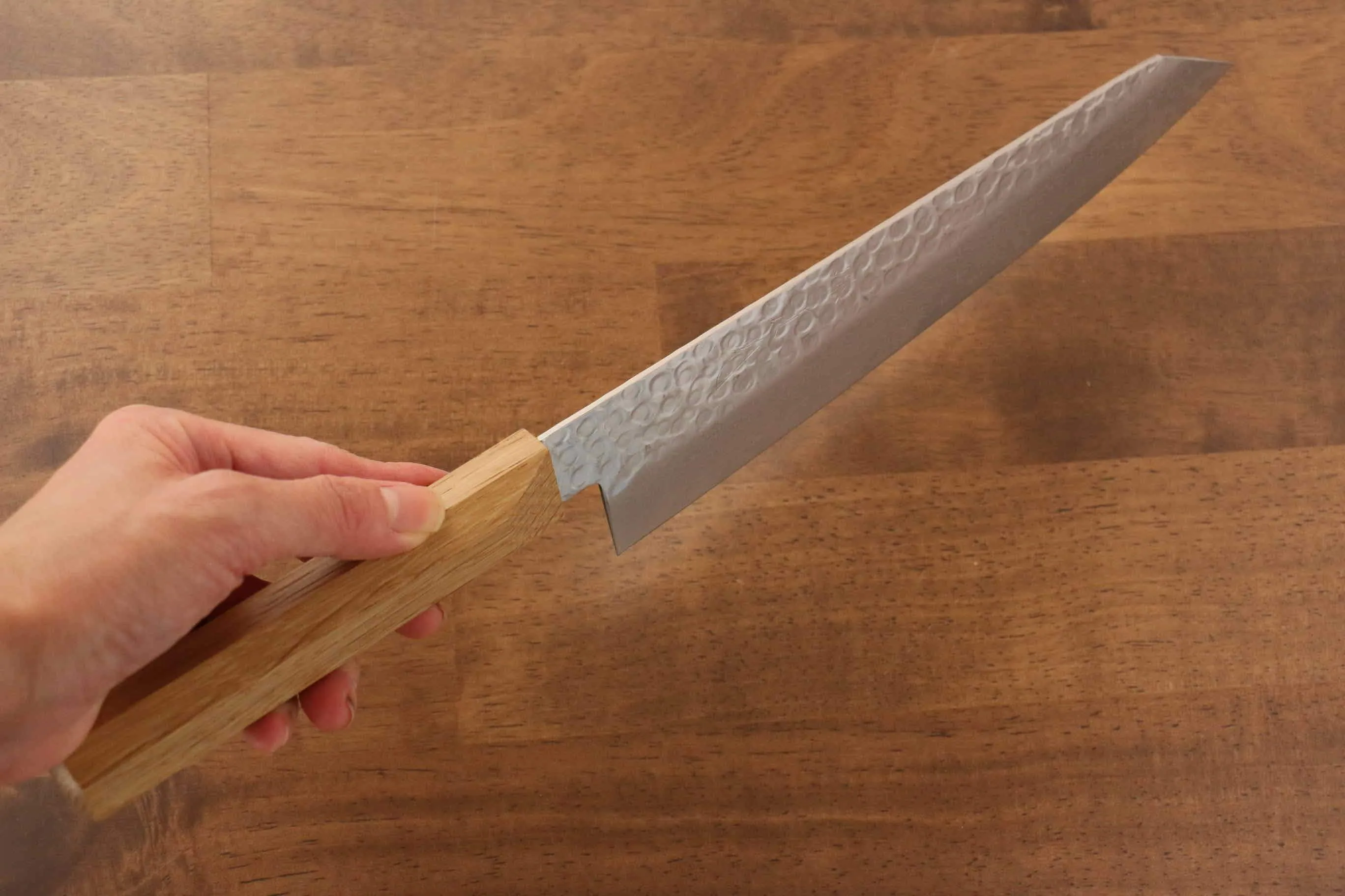 Jikko VG10 17 Layer Gyuto  230mm Oak Handle