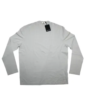 Kired Kiton Longsleeve T-Shirt Gray Crêpe Cotton EU 52 / L SALE