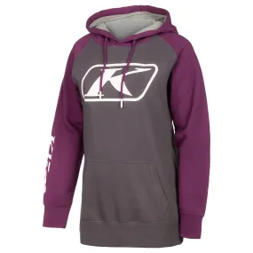 Klim  Womens Kute Corp Hoodie Long Sleeve Cuffed Warm Comfortable Deep Purple