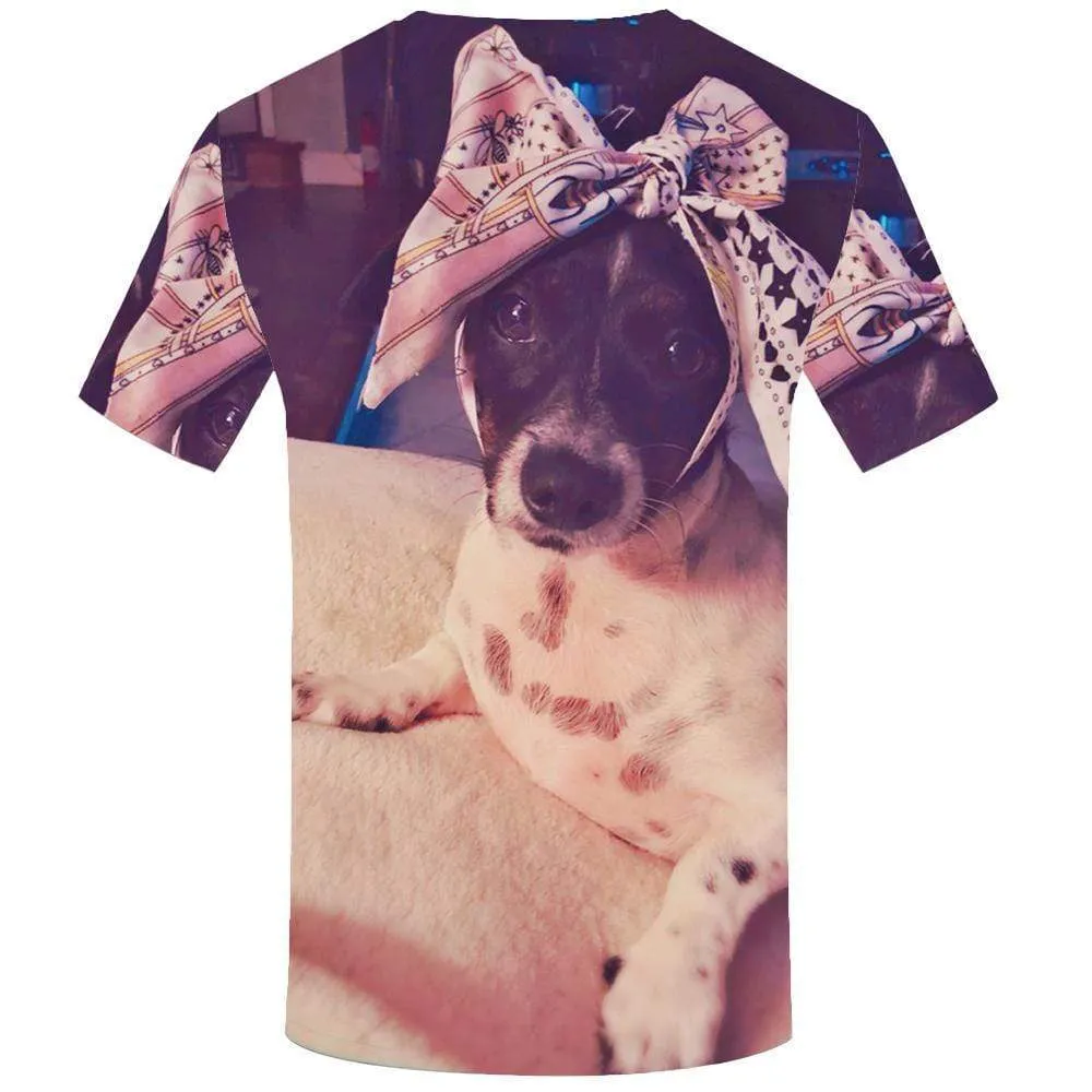 KYKU Brand Dog T-shirts Men Animal T-shirt 3d House T shirts Funny Colorful Tshirt Anime Harajuku Tshirts Print Mens Clothing