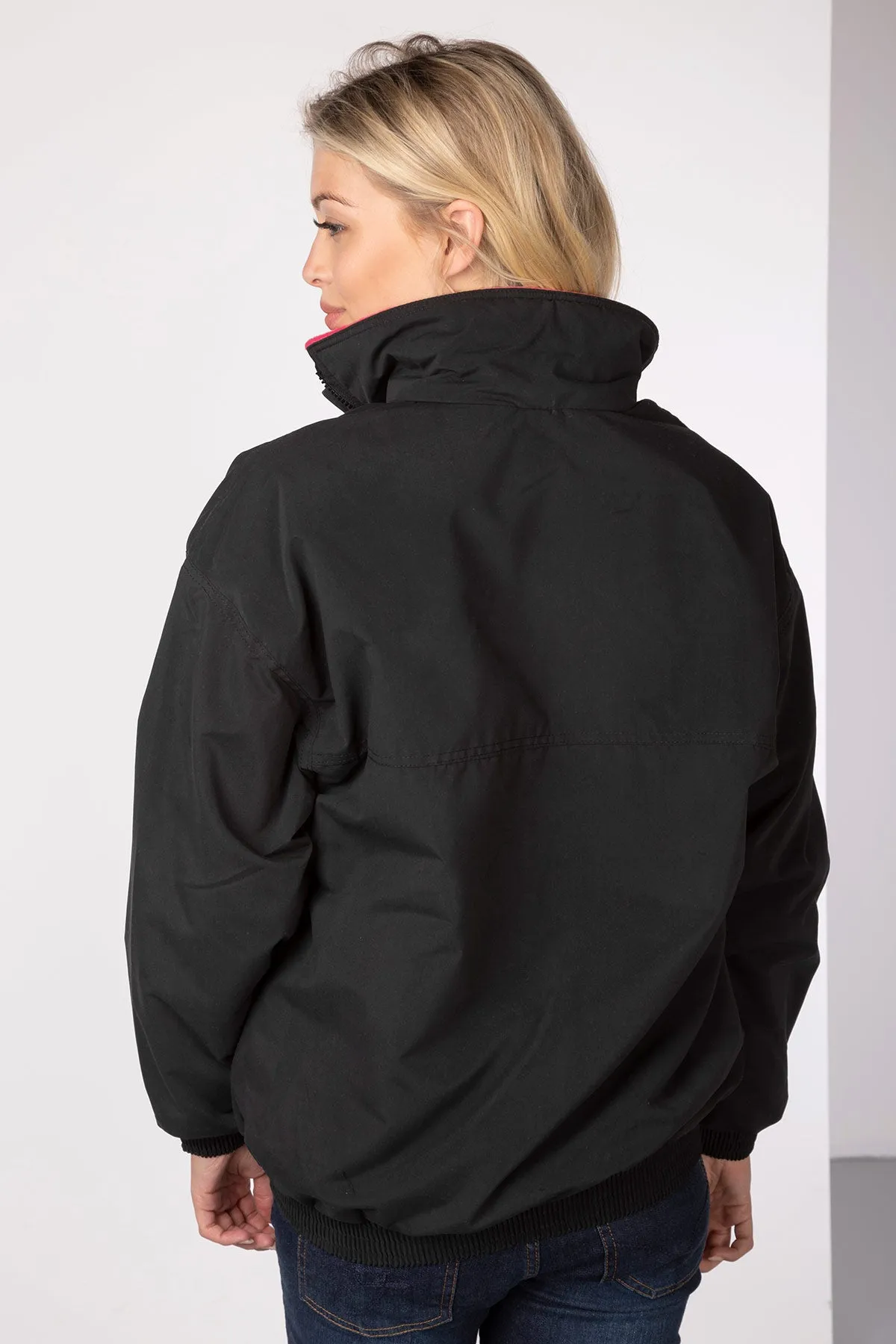 Ladies Fleece Lined Bomber Jacket