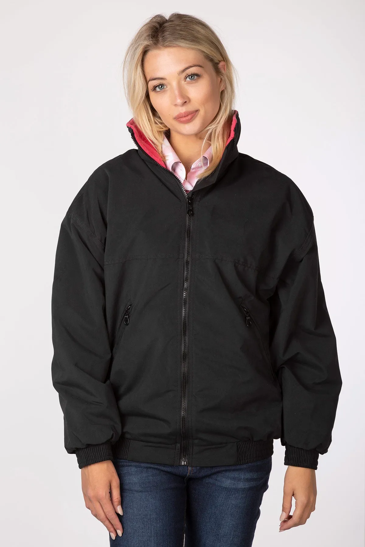 Ladies Fleece Lined Bomber Jacket