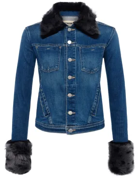 L'Agence Shea Shearling Jacket