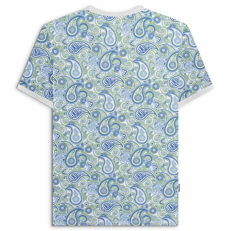 Lambretta Paisley T-Shirt Lime