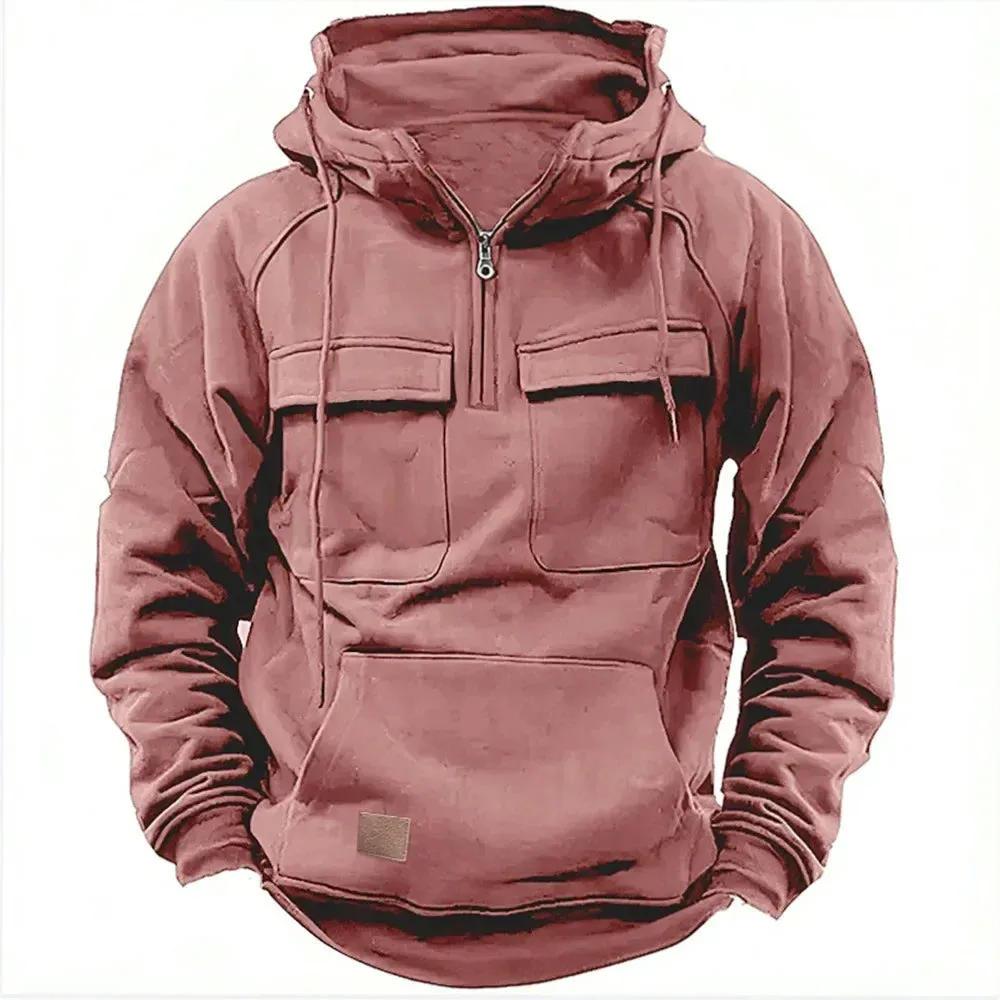 LANCE | Tactical Half Zip-Up Fleece Hoodie/Jacket