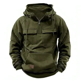 LANCE | Tactical Half Zip-Up Fleece Hoodie/Jacket