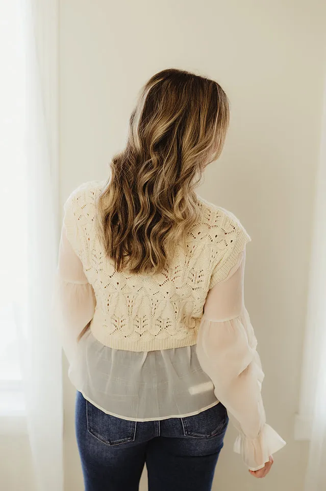 Luxe Layer Crochet Top