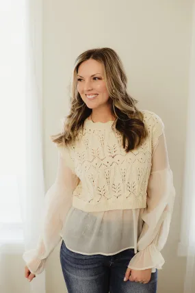 Luxe Layer Crochet Top