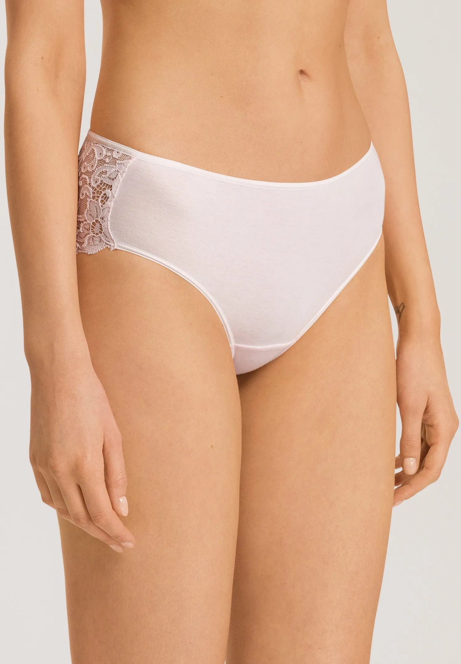 Luxury Moments Lace-Back Brief | Honeydew 71480-1347