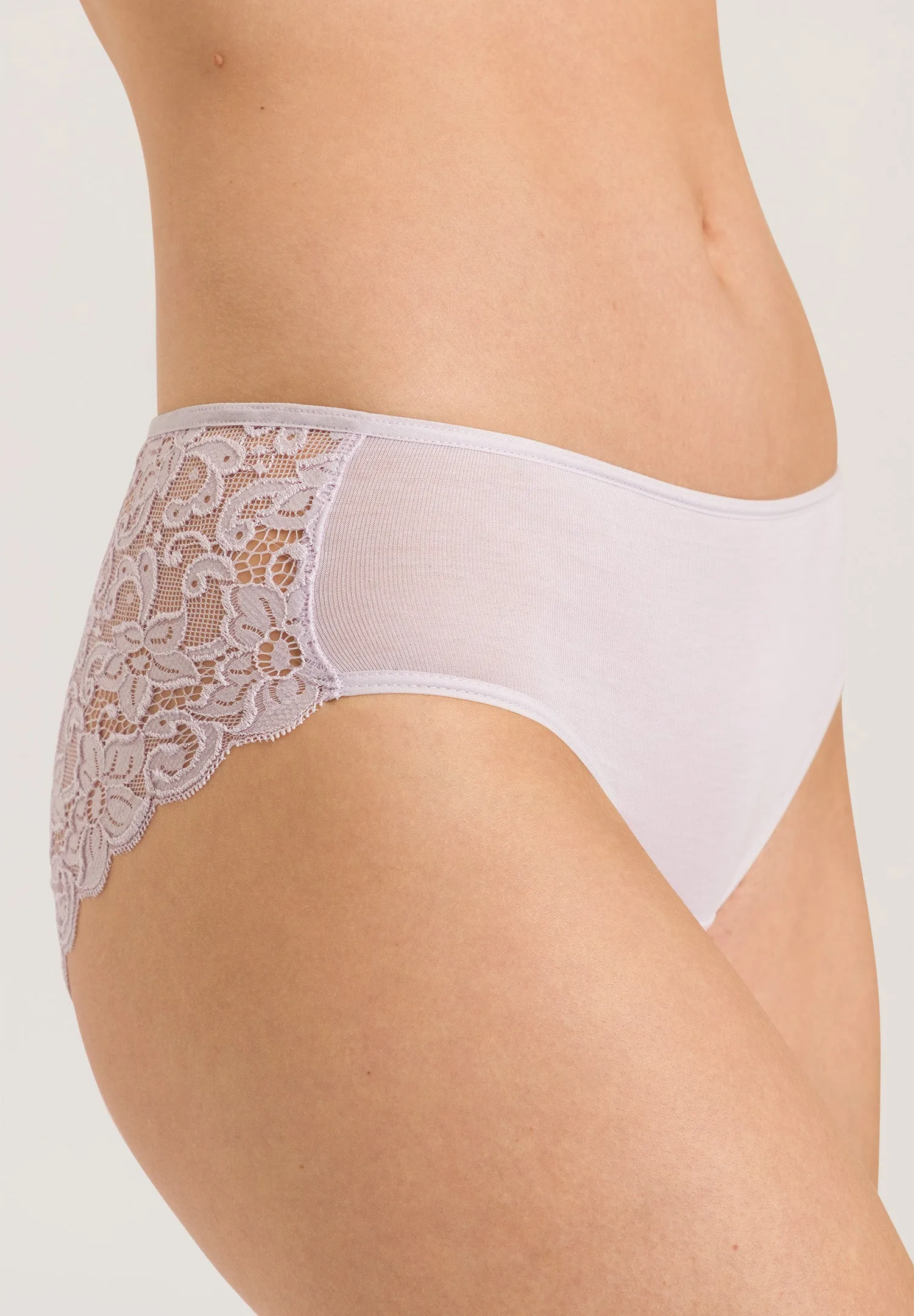 Luxury Moments Lace-Back Brief | Lupine Love 71480-1486