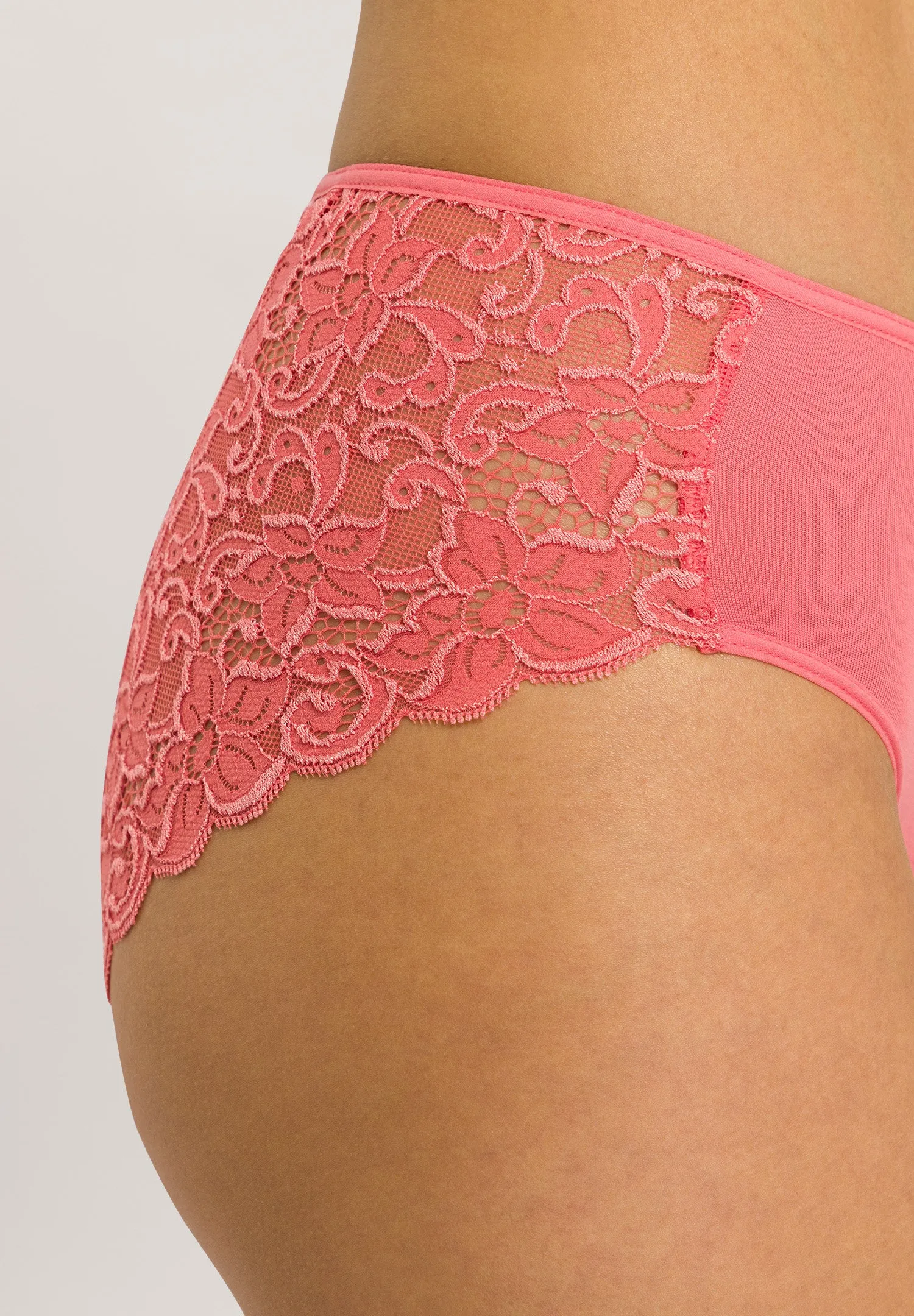 Luxury Moments Lace-Back Brief | Porcelain Rose 71480-2309