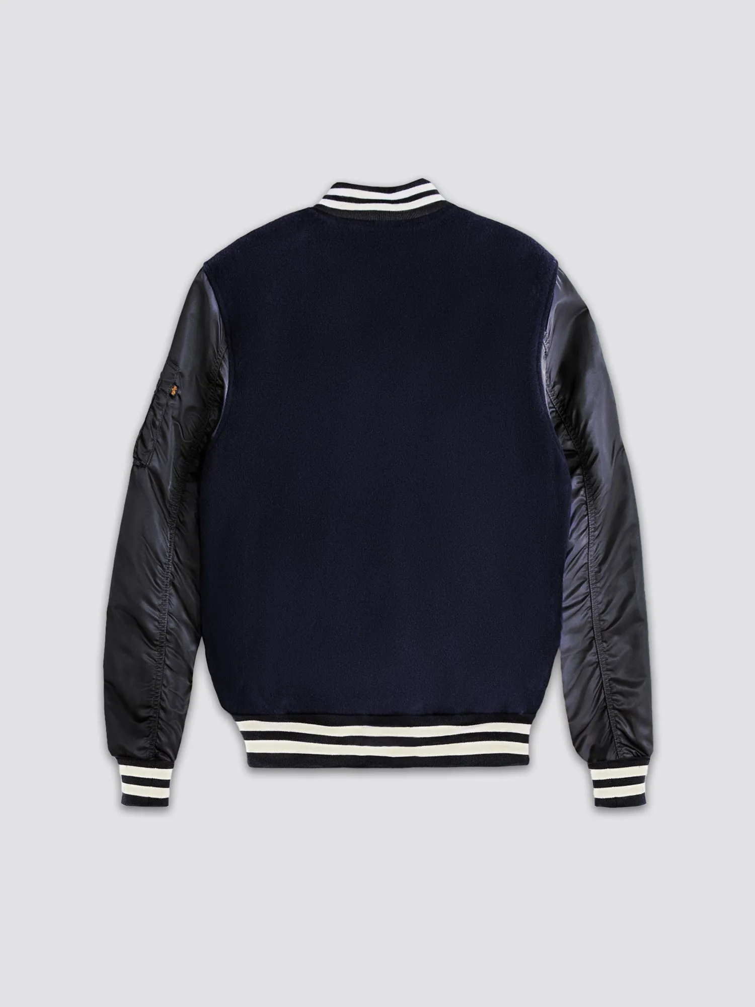 MA-1 WOOL VARSITY JACKET (REPLICA BLUE)